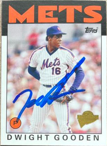 Dwight Gooden Autographed 2005 Topps All-Time Fan Favorites #45