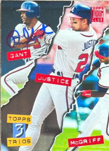 Ron Gant Autographed 1994 Stadium Club #111