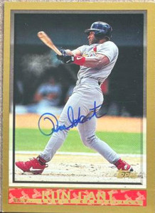 Ron Gant Autographed 1998 Topps #298 Ron Gant Autographed 1998 Topps #298