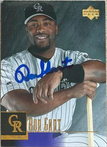Ron Gant Autographed 2001 Upper Deck #439