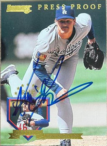 Kevin Gross Autographed 1995 Donruss Press Proofs #424