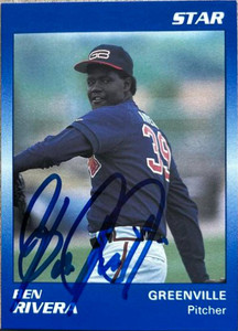 Ben Rivera Autographed 1990 Star Greenville Braves #17