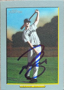 Richie Sexson Autographed 2006 Topps Turkey Red #343 Seattle Mariners