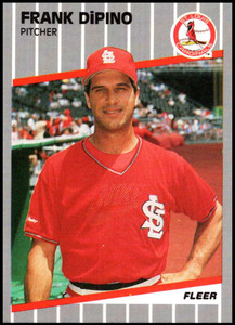 1989 Fleer Update #U-118 Frank DiPino NM-MT St. Louis Cardinals 