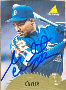 Milt Cuyler Autographed 1995 Pinnacle #130