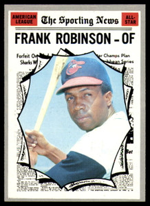 1970 Topps #463 Frank Robinson All-Star VG Baltimore Orioles 