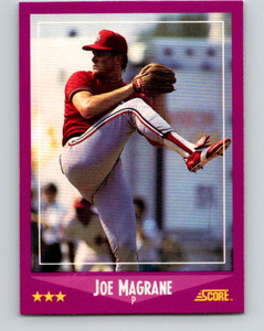 1988 Score #94 Joe Magrane VG RC Rookie St. Louis Cardinals 
