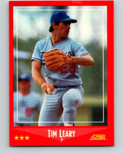1988 Score #224 Tim Leary VG Los Angeles Dodgers 