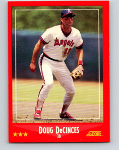1988 Score #239 Doug DeCinces VG California Angels 