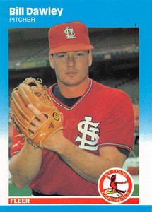 1987 Fleer Update #U-23 Bill Dawley NM-MT St. Louis Cardinals 