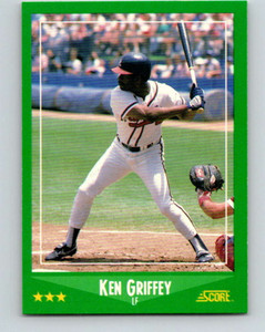 1988 Topps Ken Griffey Atlanta Braves #443