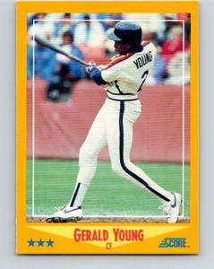 1988 Score #442 Gerald Young VG Houston Astros 