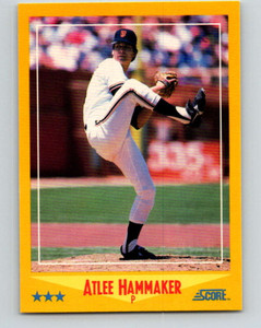 1991 Donruss #707 Atlee Hammaker VG San Diego Padres - Under the Radar  Sports