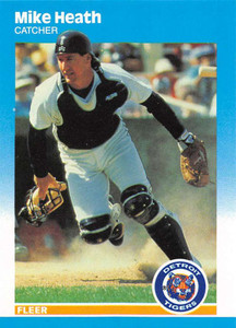 1987 Fleer Update #U-42 Mike Heath NM-MT Detroit Tigers 