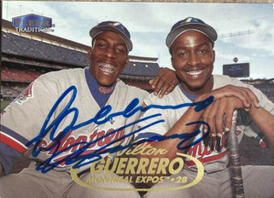 Wilton & Vladimir Guerrero Autographed 1998 Fleer Tradition Update #U48 Wilton & Vladimir Guerrero Autographed 1998 Fleer Tradition Update #U48