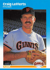 1987 Fleer Update #U-64 Craig Lefferts NM-MT San Francisco Giants 