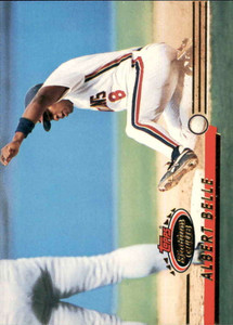 1993 Stadium Club #102 Albert Belle VG Cleveland Indians 