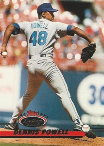 1993 Stadium Club #108 Dennis Powell VG Seattle Mariners 