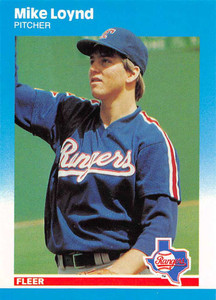1987 Fleer Update #U-67 Mike Loynd NM-MT RC Rookie Texas Rangers 