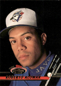 1993 Stadium Club #142 Roberto Alomar VG Toronto Blue Jays 
