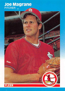 1987 Fleer Update #U-71 Joe Magrane NM-MT RC Rookie St. Louis Cardinals 