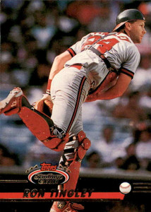 1993 Stadium Club #169 Ron Tingley VG California Angels 