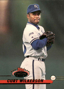 1993 Stadium Club #177 Curtis Wilkerson VG Kansas City Royals 