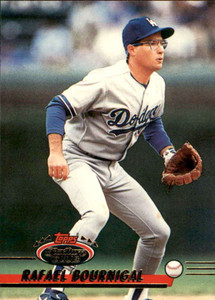 1993 Stadium Club #197 Rafael Bournigal VG RC Rookie Los Angeles Dodgers 