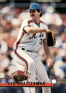 1993 Stadium Club #214 Lee Guetterman VG New York Mets 