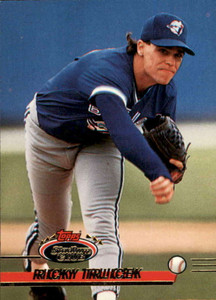 1993 Stadium Club #218 Rick Trlicek VG Toronto Blue Jays 