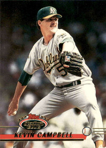 1993 Stadium Club #235 Kevin Campbell VG Oakland Athletics 