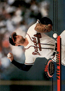 1993 Stadium Club #237 Pete Smith VG Atlanta Braves 