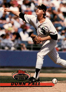 1993 Stadium Club #240 Donn Pall VG Chicago White Sox 