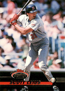 1993 Stadium Club #254 Scott Leius VG Minnesota Twins 