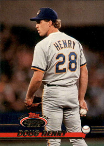 1993 Stadium Club #521 Doug Henry VG Milwaukee Brewers 