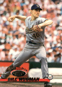 1993 Stadium Club #324 Bill Wegman VG Milwaukee Brewers 