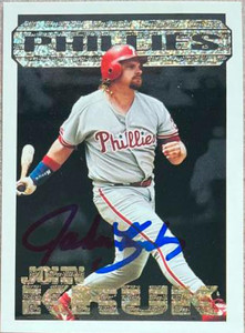 1991 Topps John Kruk #689 For Sale - MAVIN