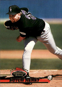 1993 Stadium Club #311 Butch Henry VG Colorado Rockies 