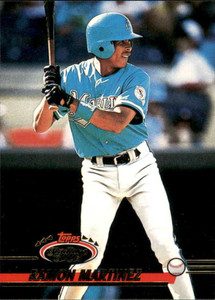 1993 Stadium Club #322 Ramon Martinez VG RC Rookie Florida Marlins 