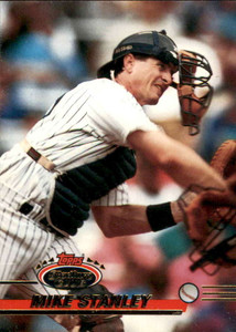1993 Stadium Club #323 Mike Stanley VG New York Yankees 