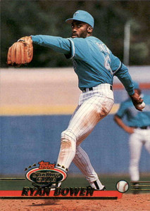 1993 Stadium Club #350 Ryan Bowen VG Florida Marlins 