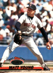 1993 Stadium Club #428 Matt Young VG Boston Red Sox 