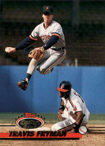 1993 Stadium Club #448 Travis Fryman VG Detroit Tigers 