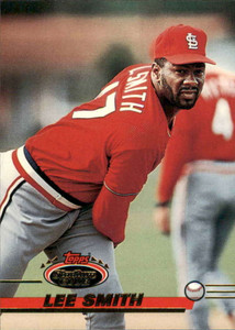 1993 Stadium Club #462 Lee Smith VG St. Louis Cardinals 