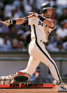 1993 Stadium Club #464 Ken Caminiti VG Houston Astros 