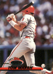 1993 Stadium Club #466 Tom Marsh VG Philadelphia Phillies 
