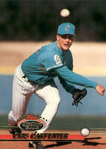 1993 Stadium Club #706 Cris Carpenter VG Florida Marlins 