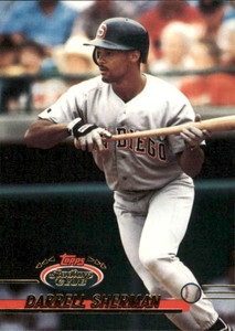 1993 Stadium Club #739 Darrell Sherman VG RC Rookie San Diego Padres 