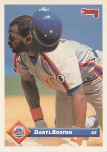 1993 Donruss #38 Daryl Boston VG New York Mets 