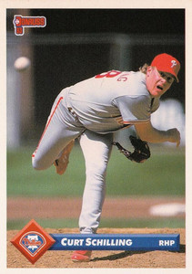 1993 Donruss #118 Curt Schilling VG Philadelphia Phillies 